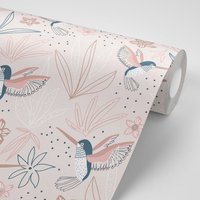 Sunbird Sticker Wallpaper - Boho Chic, Einfach Anzubringen von KerenDenisCom