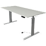 Kerkmann Move 3 Rechteckig Elektrisch Höhenverstellbar Sitz-Stehschreibtisch Hellgrau, Silber 1.800 x 800 x 1.200 mm Kerkmann Move 3 Rechteckig Elektrisch Höhenverstellbar Sitz-Stehschreibtisch Hellgrau, Silber 1.800 x 800 x 1.200 mm von Kerkmann