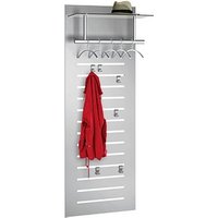 Kerkmann Wandgarderobe tec-art  32606614 silber Metall 6 Haken 60,0 x 170,0 cm von Kerkmann