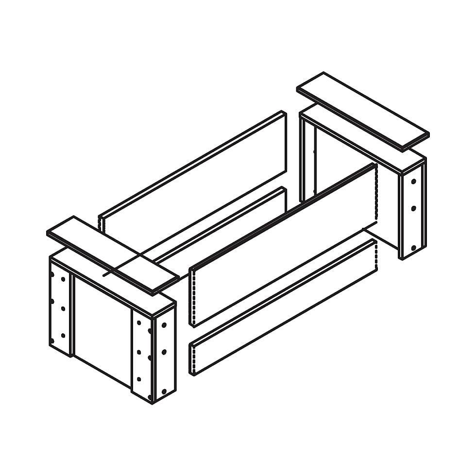 Kermi Fertigfundament für x-change dynamic AW E W40251 von Kermi