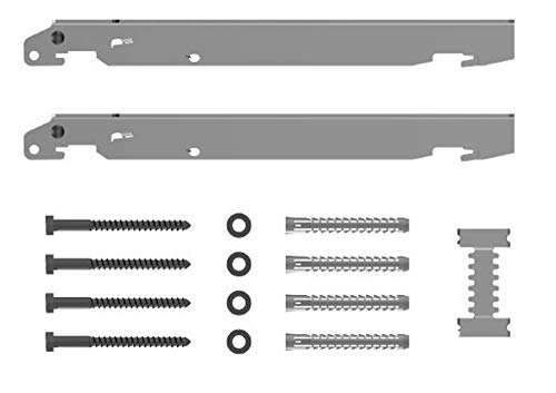 Kermi Schnellmontagekonsolen Set für Typ 11-33 Bauhöhe 600 mm Weiss von Kermi