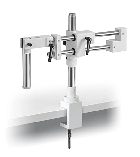 KERN OZB-A1213 Optics OZB-U Universalständer, Stereomikroskop-Ständer, Universal (Kugelgelagerter Doppelarm mit Klemme) von KERN