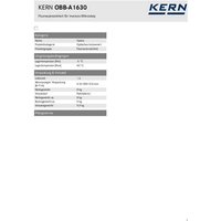Kern OBB-A1630 Fluoreszenz-Einheit von Kern