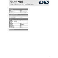 Kern OBB-A1632 Fluoreszenz-Einheit von Kern