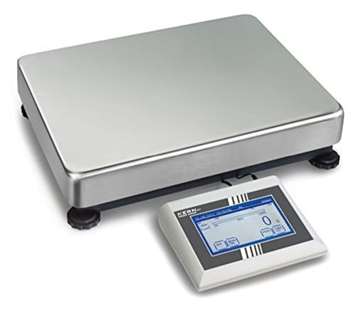 KERN Plattformwaage mit Touchscreen, 65kg Wägebereich, 0.5g Ablesbarkeit, 450mm x 350mm x 115mm KERN Plattformwaage mit Touchscreen, 65kg Wägebereich, 0.5g Ablesbarkeit, 450mm x 350mm x 115mm von KERN