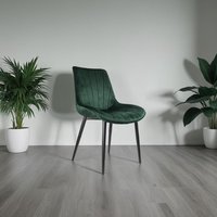 Kernlicht Esszimmerstuhl Samt Smaragdgrün Kernlicht Esszimmerstuhl Samt Smaragdgrün von Kernlicht