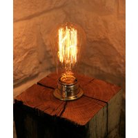 Lampe Vintage Design Eiche #1 Handarbeit Lampe Vintage Design Eiche #1 Handarbeit von KernundSplint