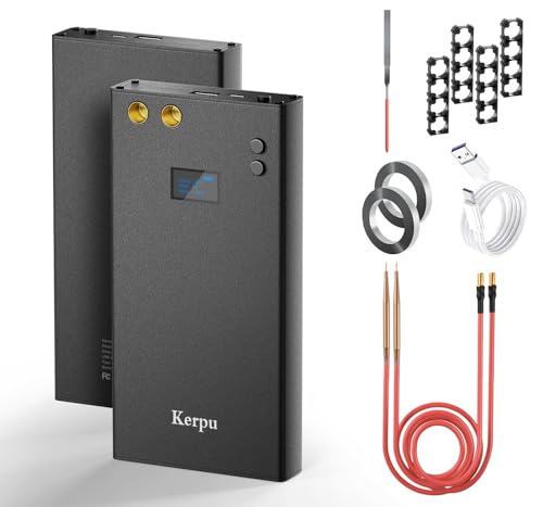 Punktschweißgerät,Kerpu 11000mAh Akku Punktschweißgerät mit LCD,einstellbares 80Gang Akkuschweißgerät zur Herstellung von Akkupacks mit 10M Nickelblech,4X4 Akkuhalterung Punktschweißgerät,Kerpu 11000mAh Akku Punktschweißgerät mit LCD,einstellbares 80Gang Akkuschweißgerät zur Herstellung von Akkupacks mit 10M Nickelblech,4X4 Akkuhalterung von Kerpu