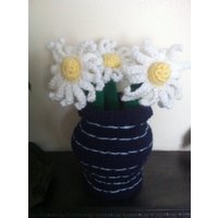 Blume Vase Stift Halter/Schreibtisch Ordentlich - Häkeln Blume Vase Stift Halter/Schreibtisch Ordentlich - Häkeln von Kerratorium