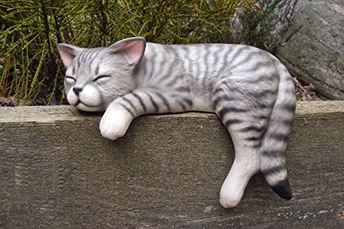 Katze Kantenhocker Dekokatze Keramikkatze von Kerri-Keramik