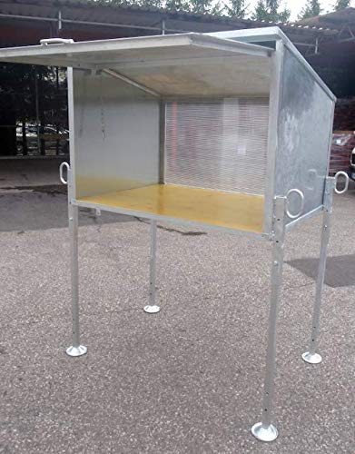 Kerscher Planhaus - Silber, Baustellen-Unterstand, Legierter Stahl, Teleskopbeine, 125 x 85 cm, 76 kg Kerscher Planhaus - Silber, Baustellen-Unterstand, Legierter Stahl, Teleskopbeine, 125 x 85 cm, 76 kg von Kerscher