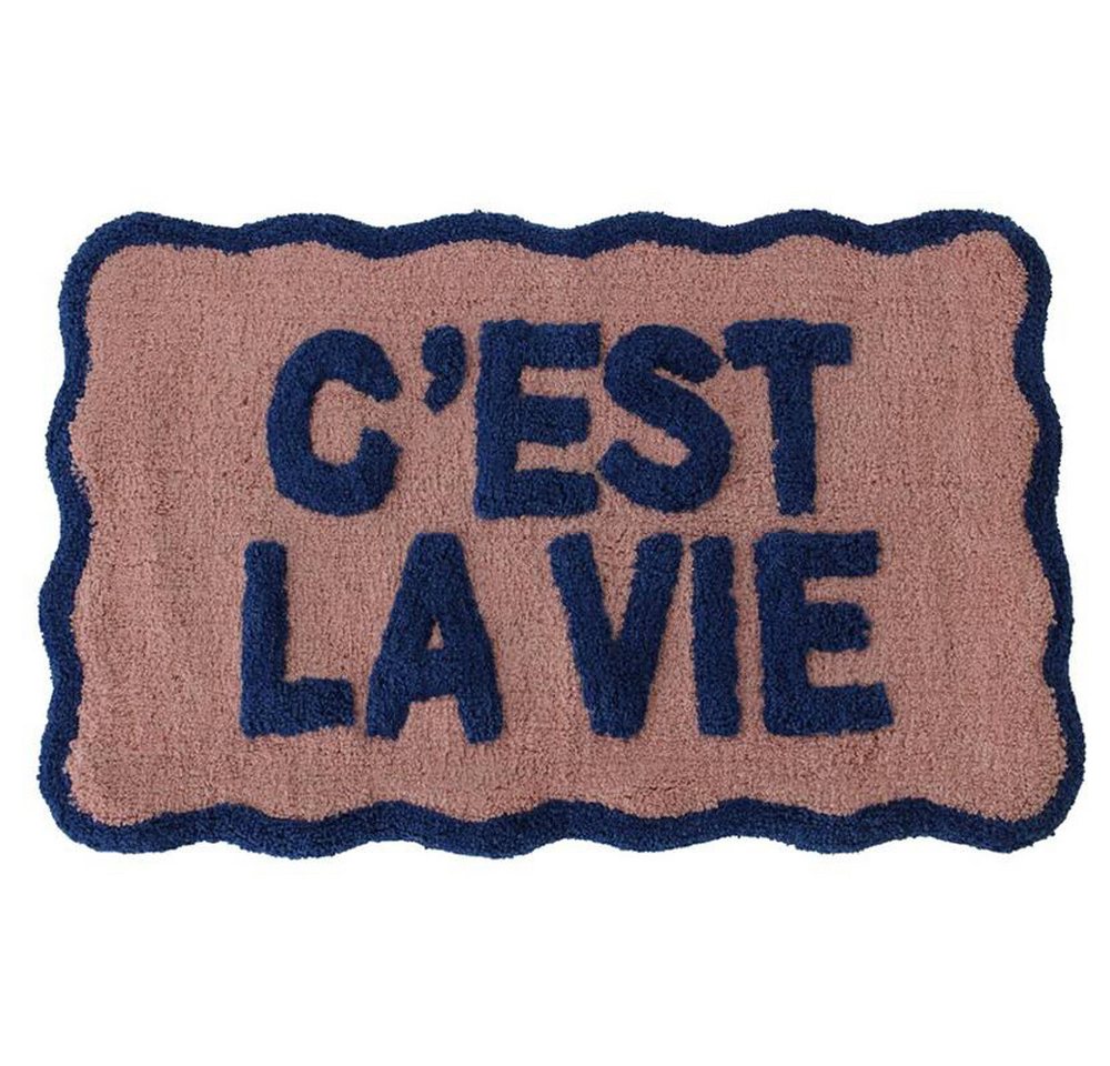 Kersten BV Badematte Badematte C'EST LA VIE mehrfarbig, 50x80cm, Höhe 2 mm, Spitze Kersten BV Badematte Badematte C'EST LA VIE mehrfarbig, 50x80cm, Höhe 2 mm, Spitze von Kersten BV