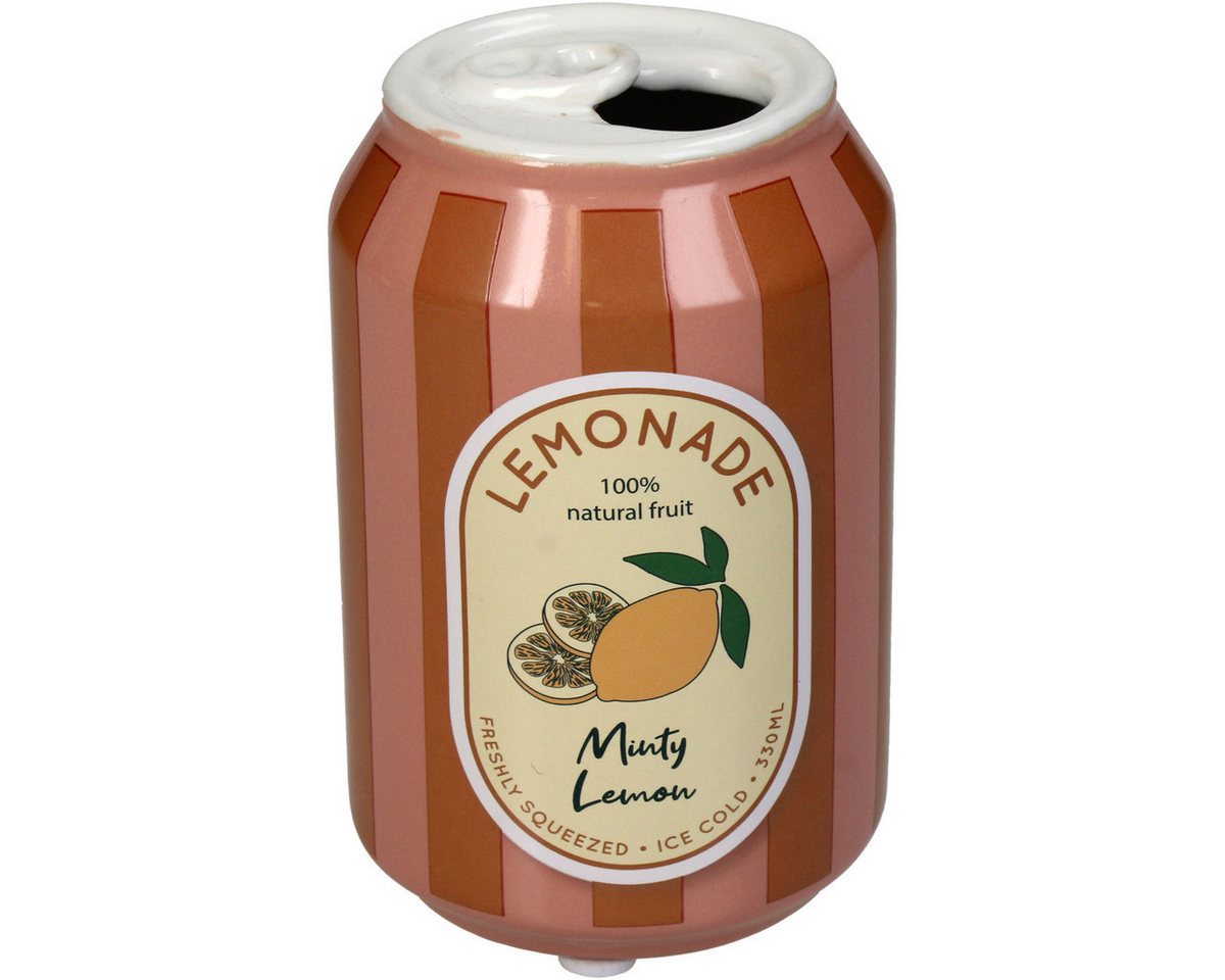 Kersten BV Dekovase Deko Vase Keramik Limonadendose Zitrone Gestreift Kersten BV Dekovase Deko Vase Keramik Limonadendose Zitrone Gestreift von Kersten BV
