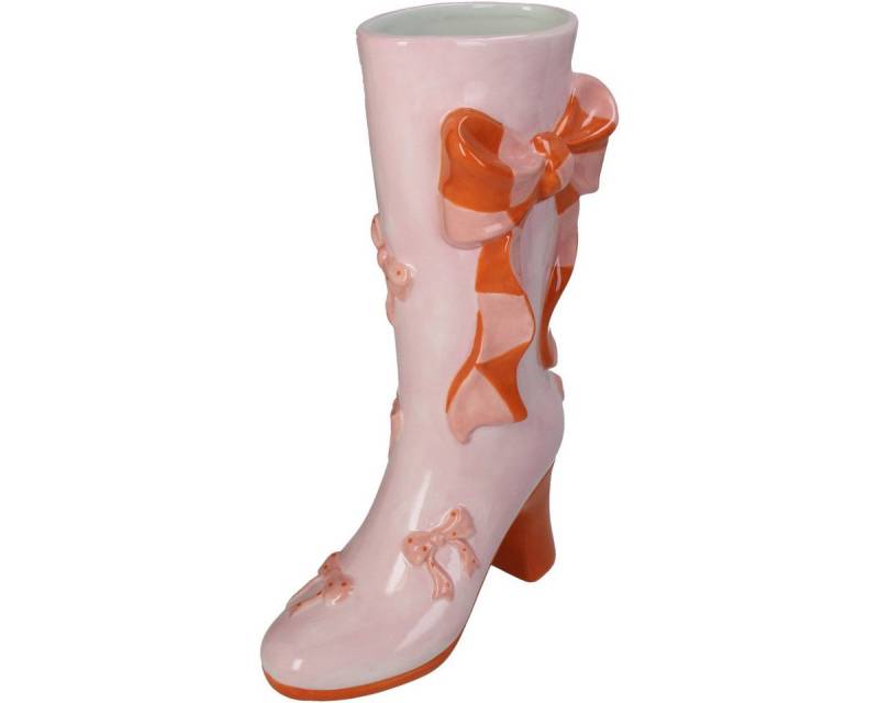 Kersten BV Dekovase Deko Vase Pink "Pretty Boot" von Kersten BV