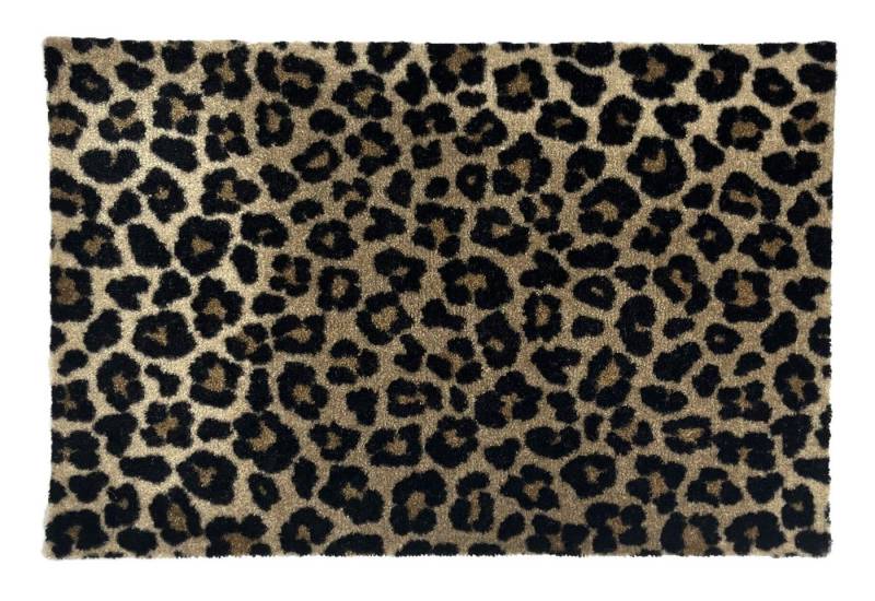 Kersten BV Fußmatte Fußmatte Läufer Teppich Leopardenmuster 75 cm, Rechteckig, Höhe: 1 mm, Leopardenmuster Kersten BV Fußmatte Fußmatte Läufer Teppich Leopardenmuster 75 cm, Rechteckig, Höhe: 1 mm, Leopardenmuster von Kersten BV