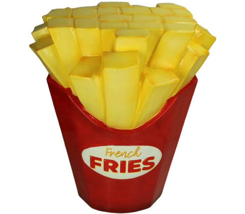 Kersten BV Sitzhocker Pouf FRENCH FRIES gelb,rot, 40x32x47 cm von Kersten BV