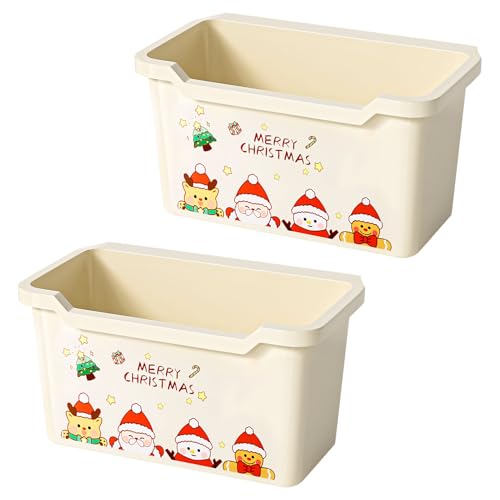 Kertaym Wickeltisch Organizer Zum Anhängen, Auffangschale Für Küchenabfälle, Mülleimer Zum Einhängen, Mit niedlichen Xmas Motiven, Wasserabweisend, Platzsparend, Ideal als Babyzimmer/Küche. (A) Kertaym Wickeltisch Organizer Zum Anhängen, Auffangschale Für Küchenabfälle, Mülleimer Zum Einhängen, Mit niedlichen Xmas Motiven, Wasserabweisend, Platzsparend, Ideal als Babyzimmer/Küche. (A) von Kertaym