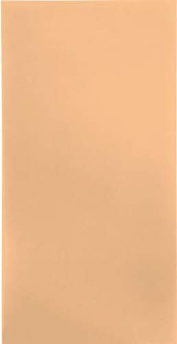 Wachsplatte 20 x 10 cm zur Verzierung von Kerzen in Hautfarbe, 10 Stück Verzierwachsplatten von Wiedemann