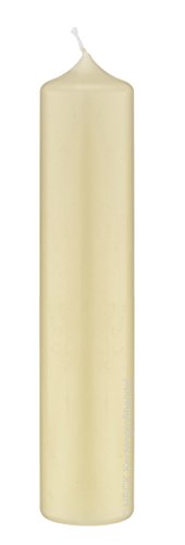 Altar Kerze Champagner 30 x 10 cm im XXL Format deutsche Marken Kerzen Kopschitz Kerzen in RAL Kerzenqualität von Kerzen in Farbe