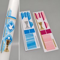 Bastelset Kommunionkerze Mit Kelch Und Taube von KerzenExpress