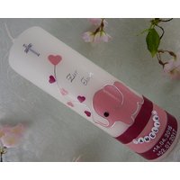 Taufkerze Elefant Altrosa - Mädchen Modern Mit Name Und Datum Tiere Handarbeit Taufkerze Elefant Altrosa - Mädchen Modern Mit Name Und Datum Tiere Handarbeit von KerzenOase