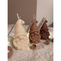 Wichtel Kerze | Weihnachtskerze Für Advents - Und Weihnachtszeit Personalisierte Geschenke Weihnachten Geschenk Familie Freunde von KerzendesignbyE