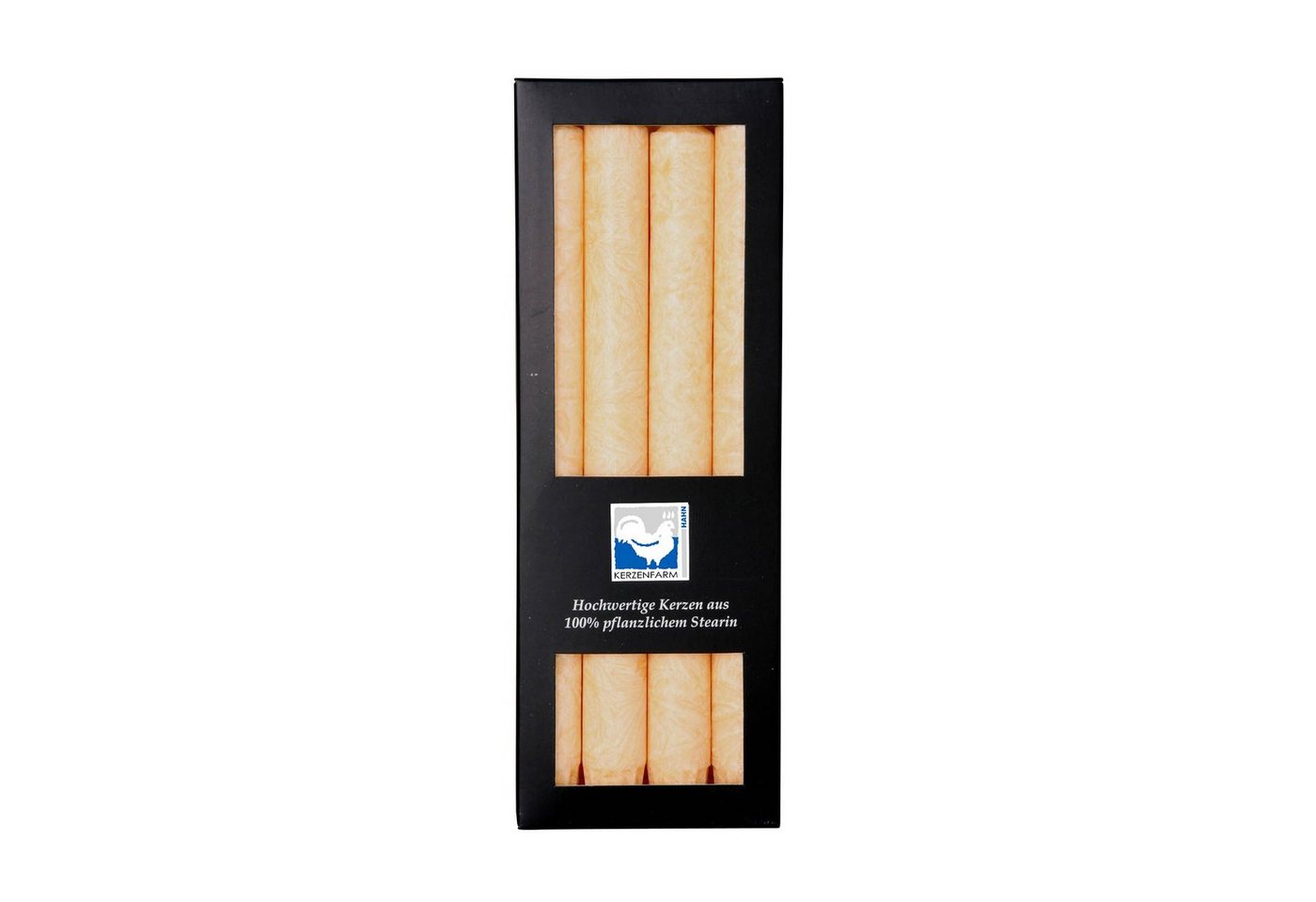 Kerzenfarm Hahn Tafelkerze stabkerze creme 22x250mm 4er Set 100% stearin Kerzenfarm Hahn Tafelkerze stabkerze creme 22x250mm 4er Set 100% stearin von Kerzenfarm Hahn
