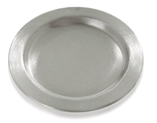Kerzenteller silberfarben, Aussen D 11cm,Innen D 8cm, satiniert, Messing vernickelt Kerzenteller silberfarben, Aussen D 11cm,Innen D 8cm, satiniert, Messing vernickelt von Kerzenhalter