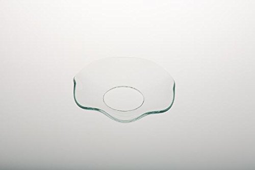 Tropfschale, Glas, Außen-Ø 6,8 cm Kerzentropfenfänger, Innen-Ø 2,5 cm Kerzentropfenfänger von Kerzenhalter
