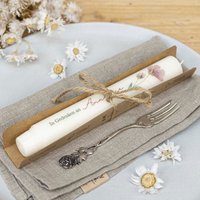 Gastgeschenk Trauer - Stabkerzen Ab 9 Stück. Liebevolle Erinnerungen Teilen von Kerzenonkel