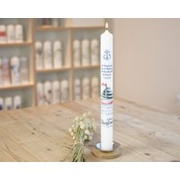 Kommunionkerze Boot, Anker Und Wellen - Christian von Kerzenonkel