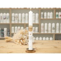 Kommunionkerze Modern in Gold, Altrosa Oder Blau - Jana Kommunionkerze Modern in Gold, Altrosa Oder Blau - Jana von Kerzenonkel