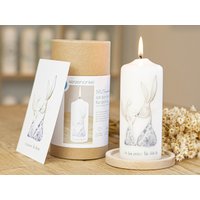 Mutmacher Kerze "Ich Bin Immer Für Dich Da" - Inkl. Grußkarte + Geschenkbox von Kerzenonkel
