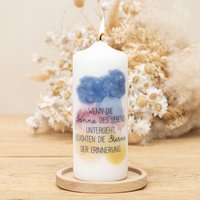 Mutmacher Kerze "sterne Der Erinnerung" - Inkl. Grußkarte + Geschenkbox Mutmacher Kerze "sterne Der Erinnerung" - Inkl. Grußkarte + Geschenkbox von Kerzenonkel