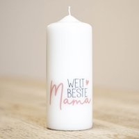 Muttertag Kerze - Weltbeste Mama Liebevolles Geschenk Zum Muttertag Kerze - Weltbeste Mama Liebevolles Geschenk Zum von Kerzenonkel