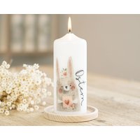 Osterkerze Ostergrüße - Inkl. Grußkarte + Geschenkbox Kostenloser Versand in 2-4 Werktagen von Kerzenonkel