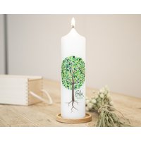 Taufkerze Baum Des Lebens - Felix von Kerzenonkel