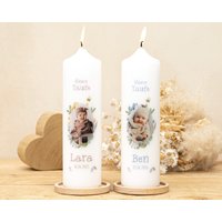 Taufkerze Mit Foto - Ben | Personalisierte Kerze Zur Taufe Junge Und Mädchen Erinnerung & Geschenk Foto-Kerze Taufkerze Mit Foto - Ben | Personalisierte Kerze Zur Taufe Junge Und Mädchen Erinnerung & Geschenk Foto-Kerze von Kerzenonkel