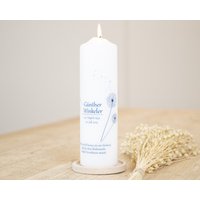 Trauerkerze Pusteblume von Kerzenonkel