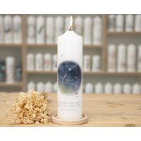 Trauerkerze Sternenkind Himmel, Wunderschöne Gedenkkerze Zur Liebevollen Erinnerung An Einen Jungen Oder Mädchen von Kerzenonkel