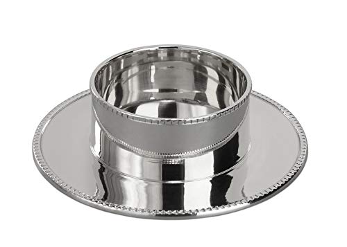 Kerzenhalter Messing Silber poliert Perlrand 50 mm, für Taufkerzen, Kommunionskerzen, Trauerkerzen, für Kerzen Ø 5 cm Kerzenhalter Messing Silber poliert Perlrand 50 mm, für Taufkerzen, Kommunionskerzen, Trauerkerzen, für Kerzen Ø 5 cm von Kerzenteller