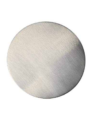 Kerzenteller Edelstahl Silber matt Ø 14 cm von Kerzenteller
