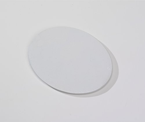 Kerzenteller Flachteller Oval Alu gebürstet Weiß 10 x 8 cm ideal für Ovalkerzen, Ellipsenkerzen, Taufkerzen, Hochzeitskerzen, Trauerkerzen Kerzenteller Flachteller Oval Alu gebürstet Weiß 10 x 8 cm ideal für Ovalkerzen, Ellipsenkerzen, Taufkerzen, Hochzeitskerzen, Trauerkerzen von Kerzenteller