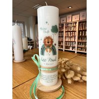 Taufkerze Löwe Am Regenbogen in Mint Für Jungs Und Mädchen Mit Juteband Schlaufe Seitlich Mint | 360 Taufkerze Löwe Am Regenbogen in Mint Für Jungs Und Mädchen Mit Juteband Schlaufe Seitlich Mint | 360 von KerzenwachsTante