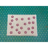 Wachs-Blüten Mini Violett 20 Stk. Set Punkte Weiß Wachs-Blüten Mini Violett 20 Stk. Set Punkte Weiß von KerzenzauberShop