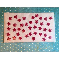 Wachs-Blüten Mini Violett 40 Stk. Set Wachs-Blüten Mini Violett 40 Stk. Set von KerzenzauberShop