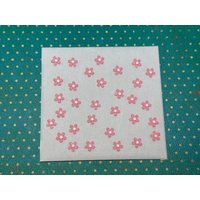 Wachs-Blüten Mini Weiß/Rosa 30 Stk. Set von KerzenzauberShop