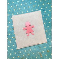 Wachs-Kind Mädchen 2, 4x1, 8cm Rosa Wachs-Kind Mädchen 2, 4x1, 8cm Rosa von KerzenzauberShop