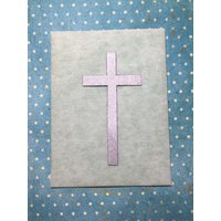 Wachs-Kreuz 8cm Altrosa Matt | 30-97 Farbwunsch von KerzenzauberShop