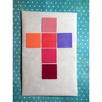 Wachs-Quadrat 2, 5cm Kreuz Rosétöne Im Set Wachs-Quadrat 2, 5cm Kreuz Rosétöne Im Set von KerzenzauberShop